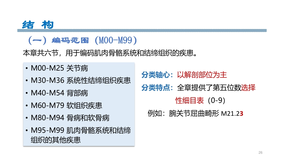 肌肉骨骼结缔组织疾病编码要点_第3页