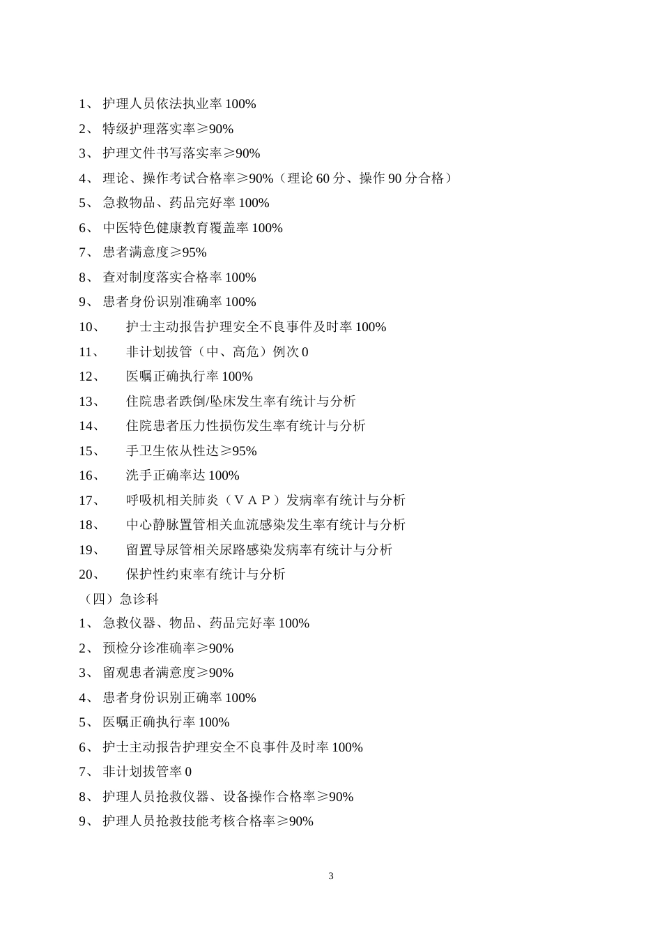 2024年三甲中医院护理质量管理与持续改进方案_第3页