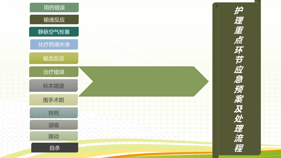 护理重点环节应急预案及处理流程-2_第3页