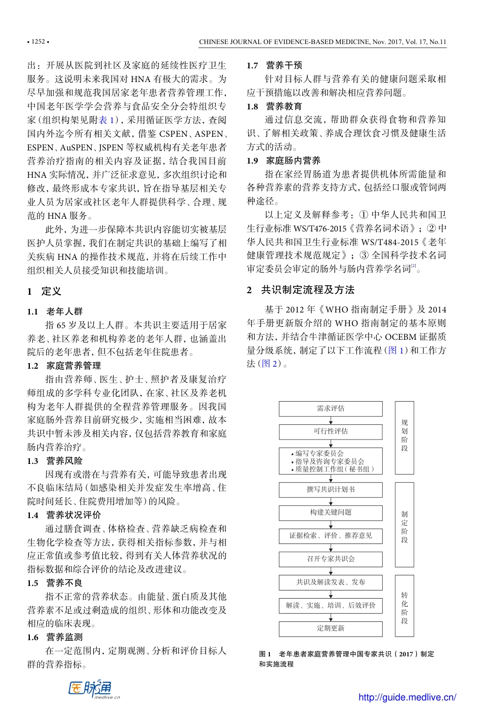 老年患者家庭营养管理中国专家共识2017_第2页