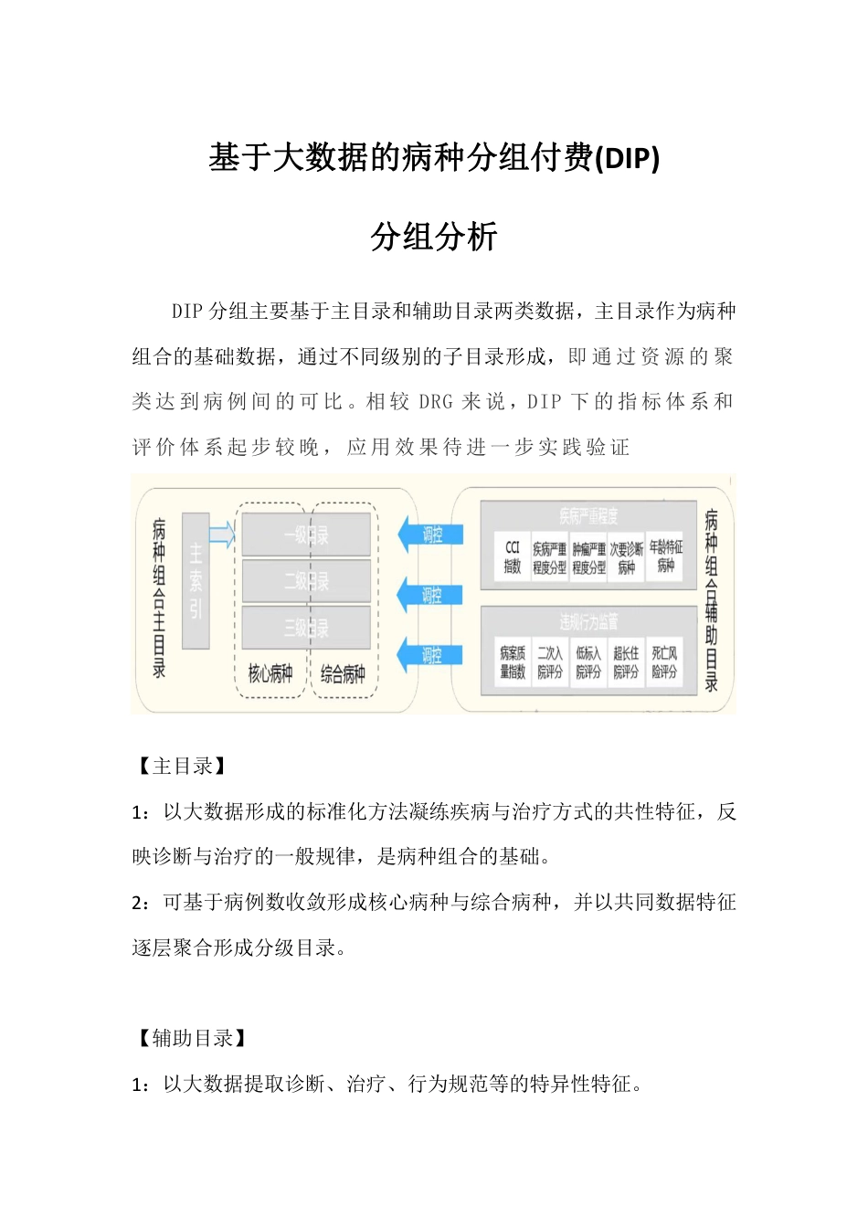 基于大数据的病种分组付费(DIP)-分组分析.pdf_第1页