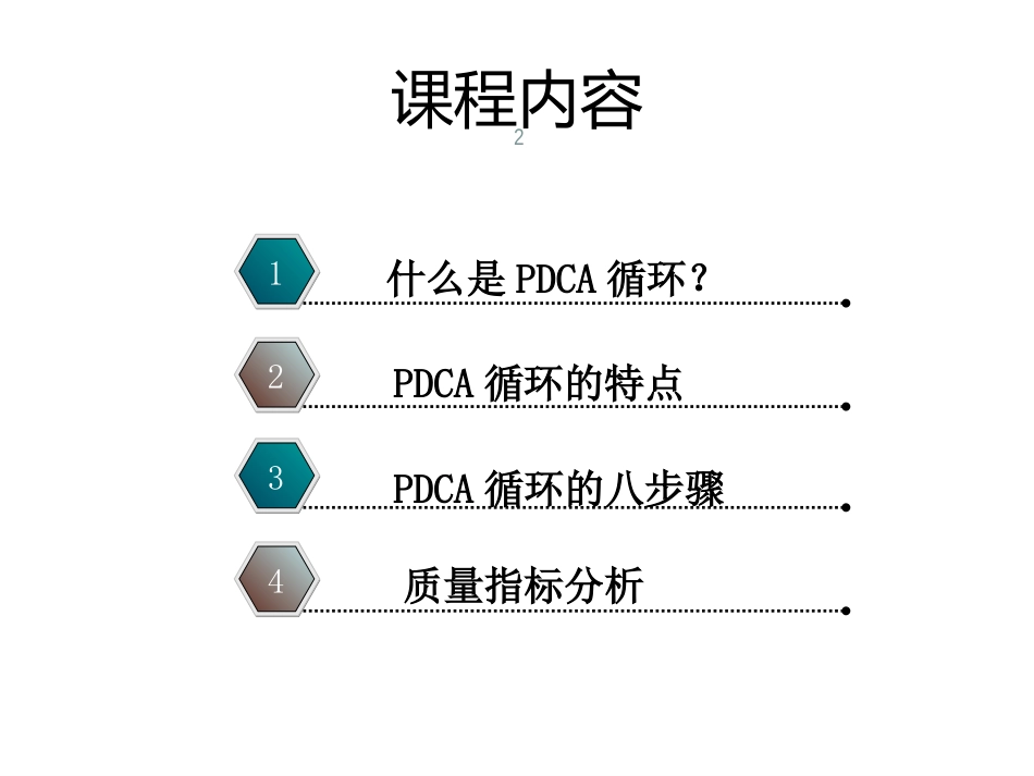 PDCA循环管理PDCA循环与质量指标分析_第2页