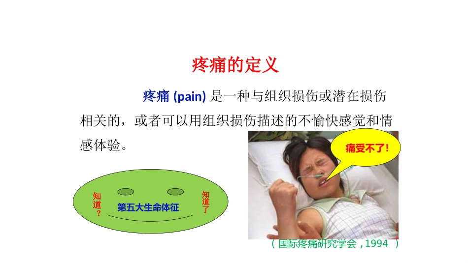 医院疼痛科护理人员培训课件之疼痛评估与护理培训PPT_第2页