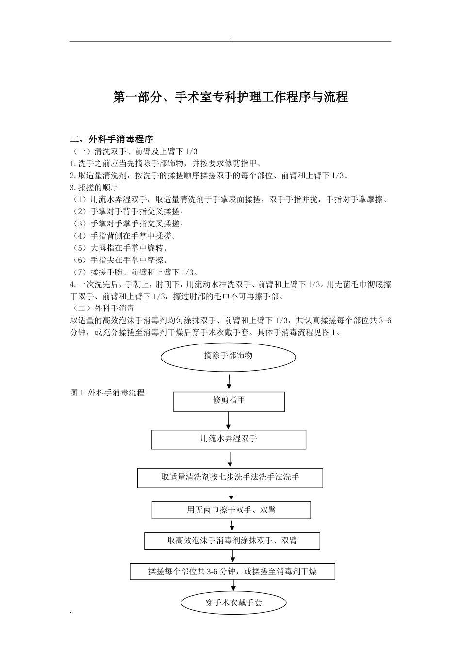 手术室护理工作程序操作流程图_第3页