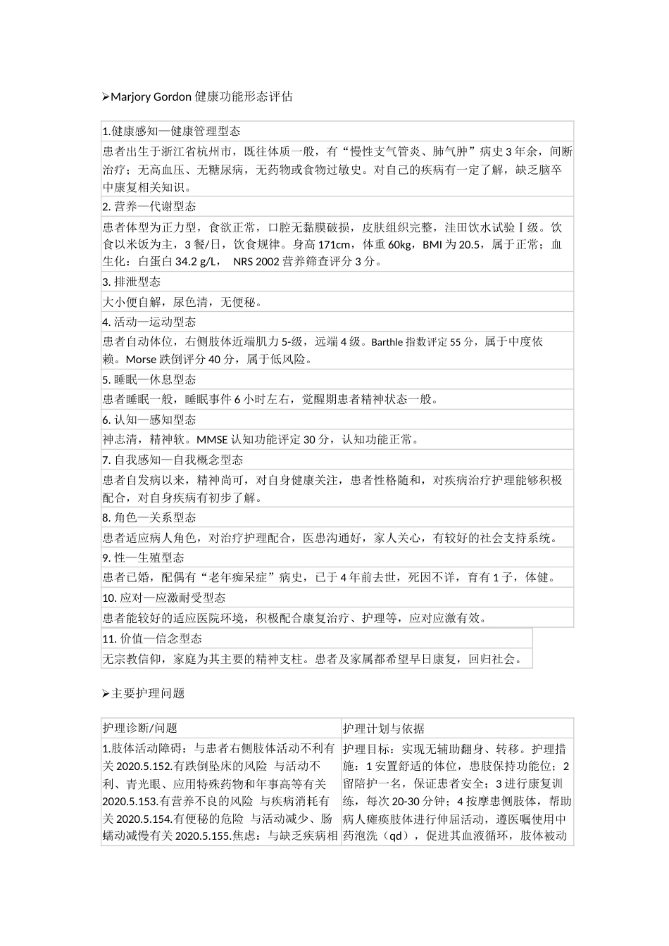 脑卒中患者护理查房_第2页