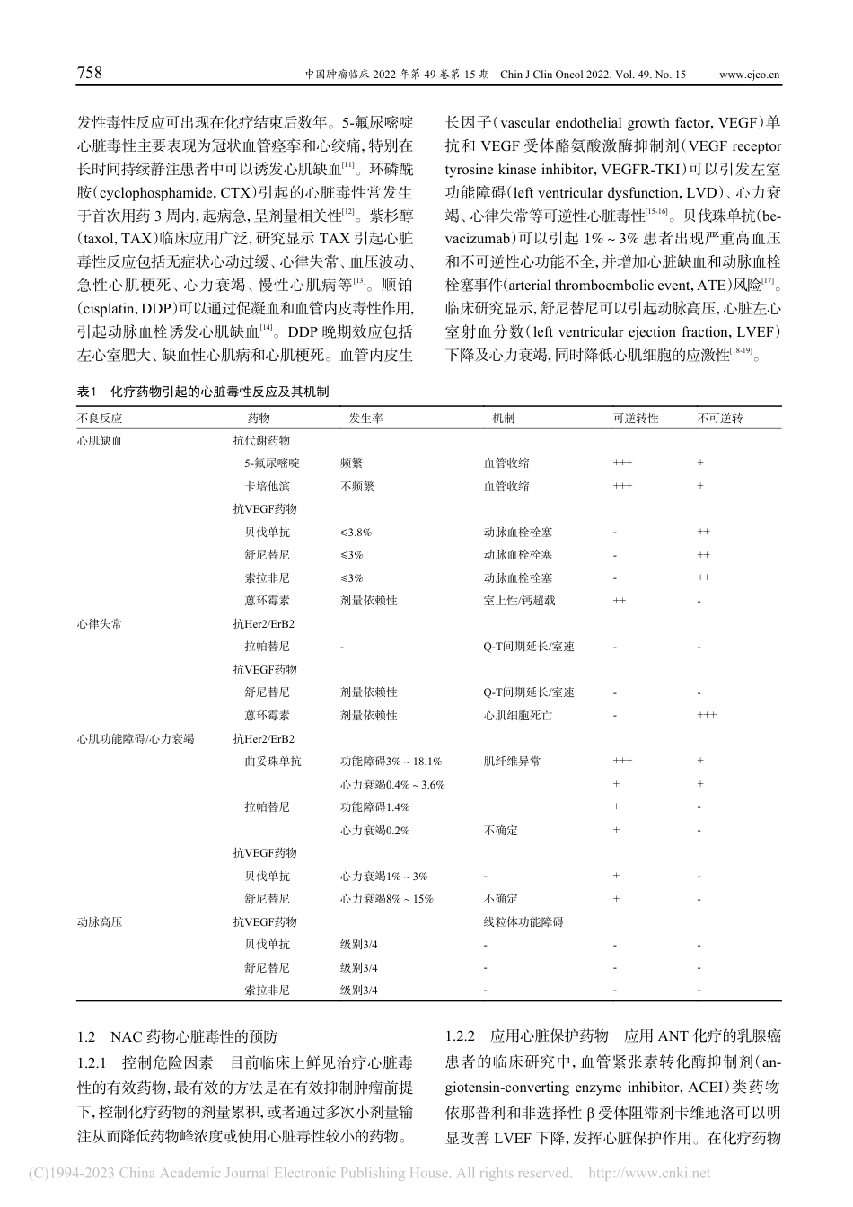 中国肿瘤心脏病患者新辅助化疗后麻醉管理专家共识（2021版）_第2页