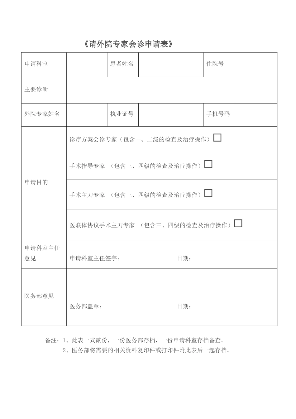 医院外请专家会诊备案管理制度_第3页