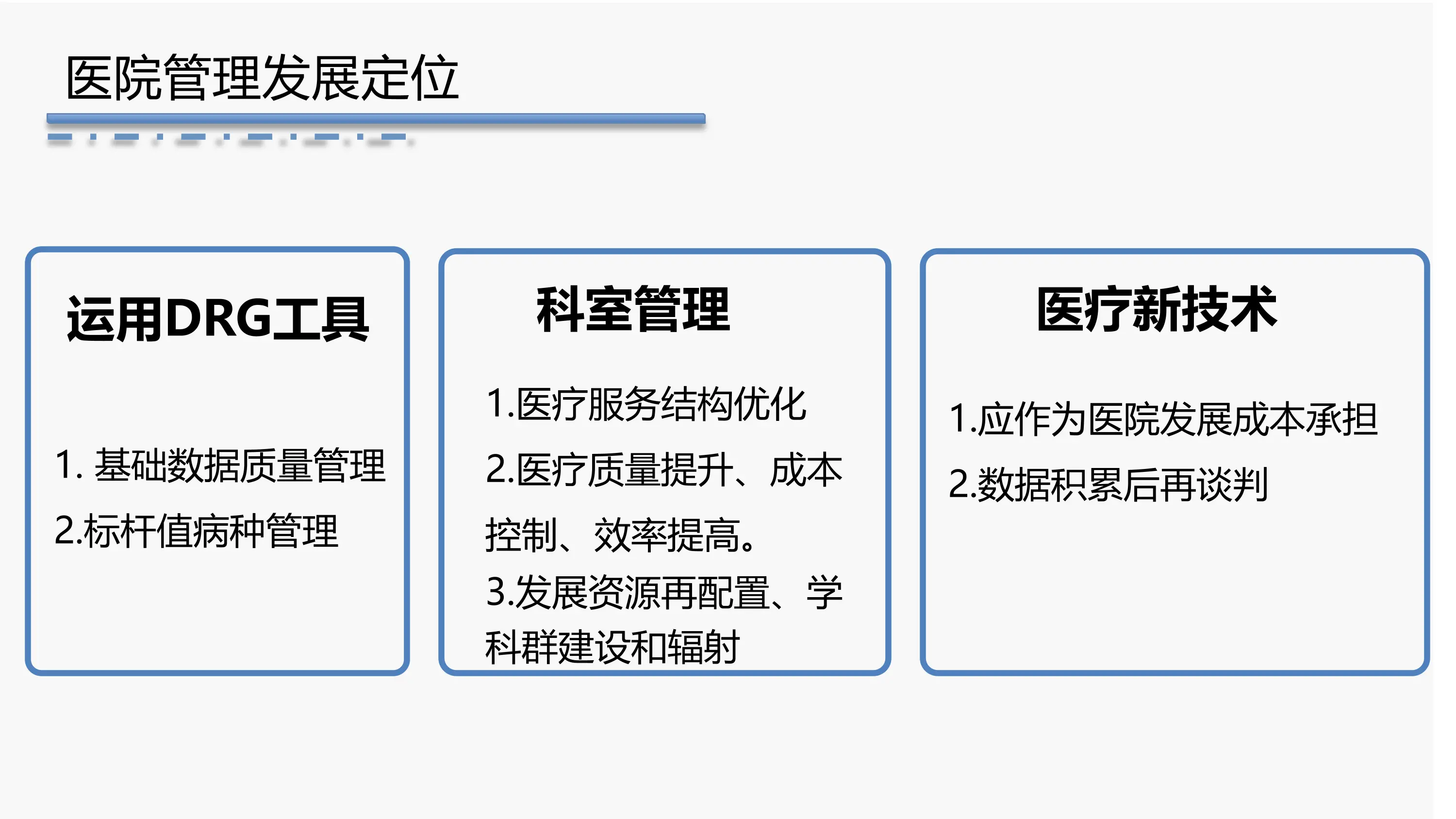 基于医保DRG付费的医院管理模块化探索和实践_第3页