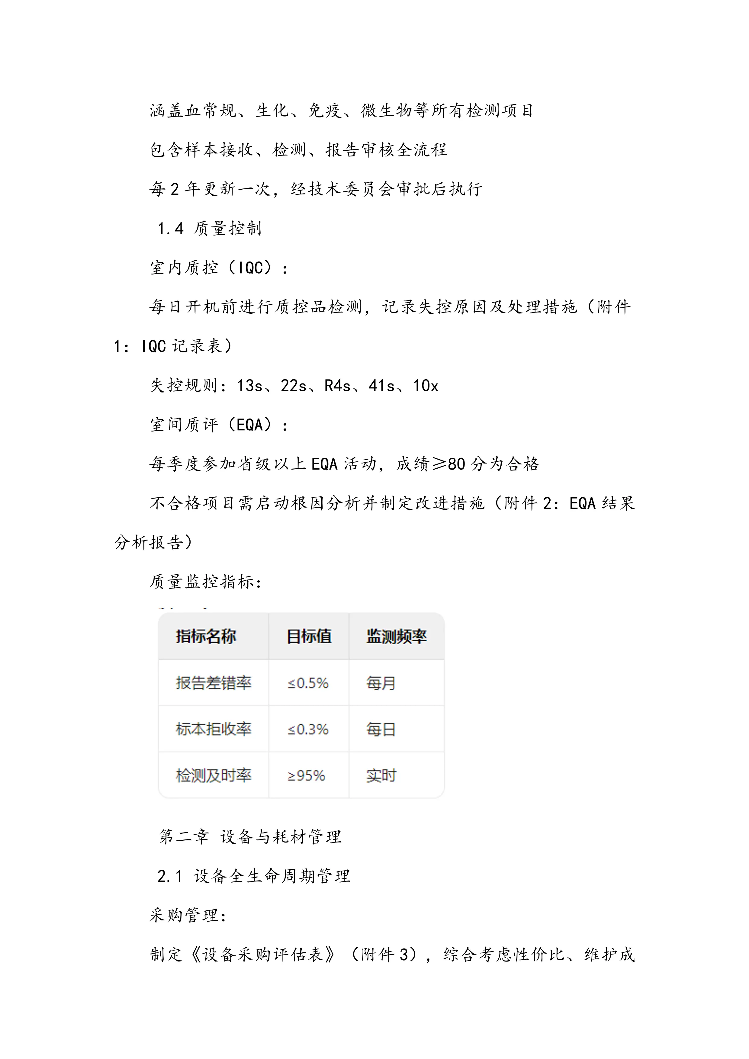 二级甲等民营医院检验科管理要点手册_第2页