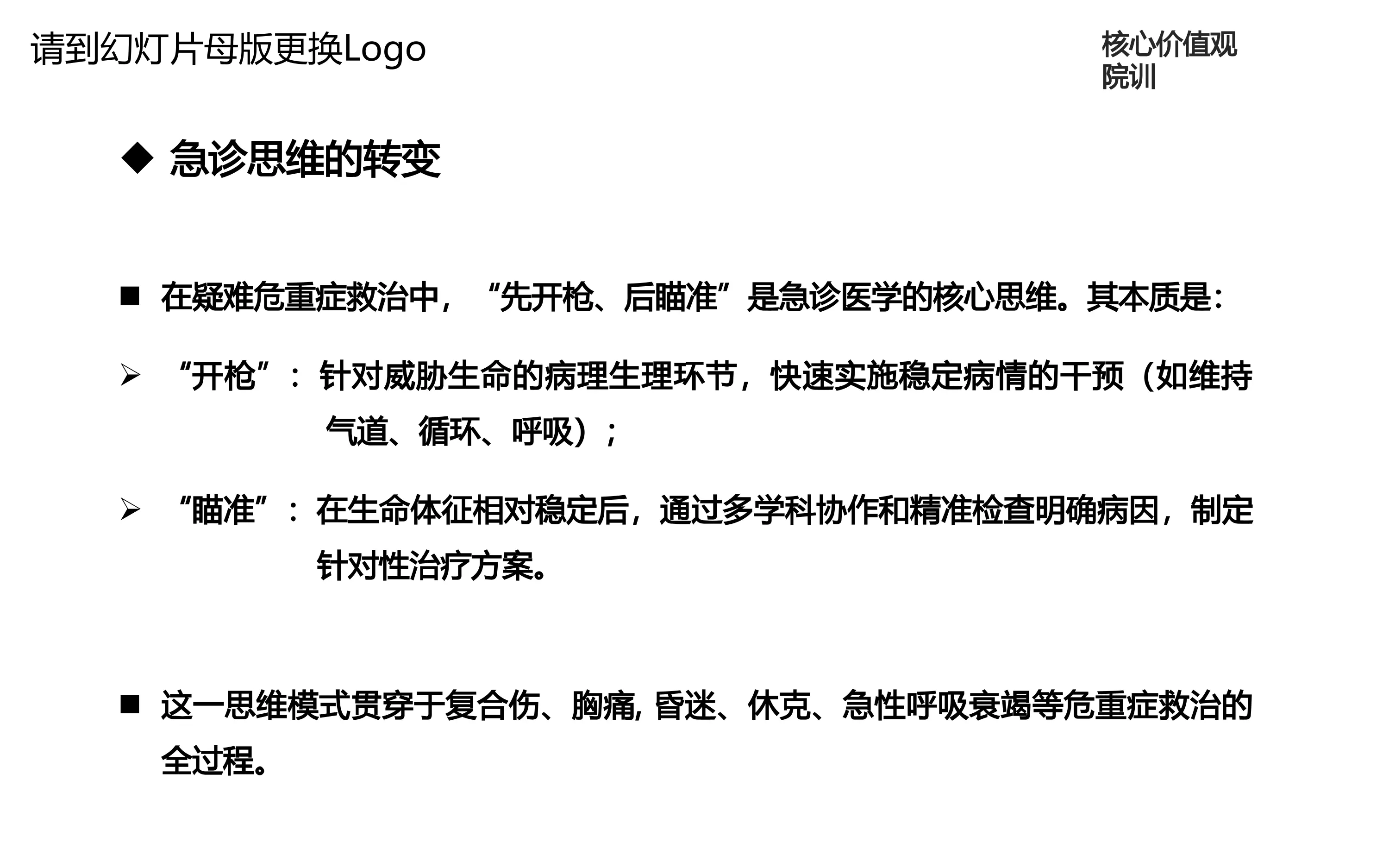疑难危重症诊治思维——从“先开枪后瞄准”到精准决策_第3页